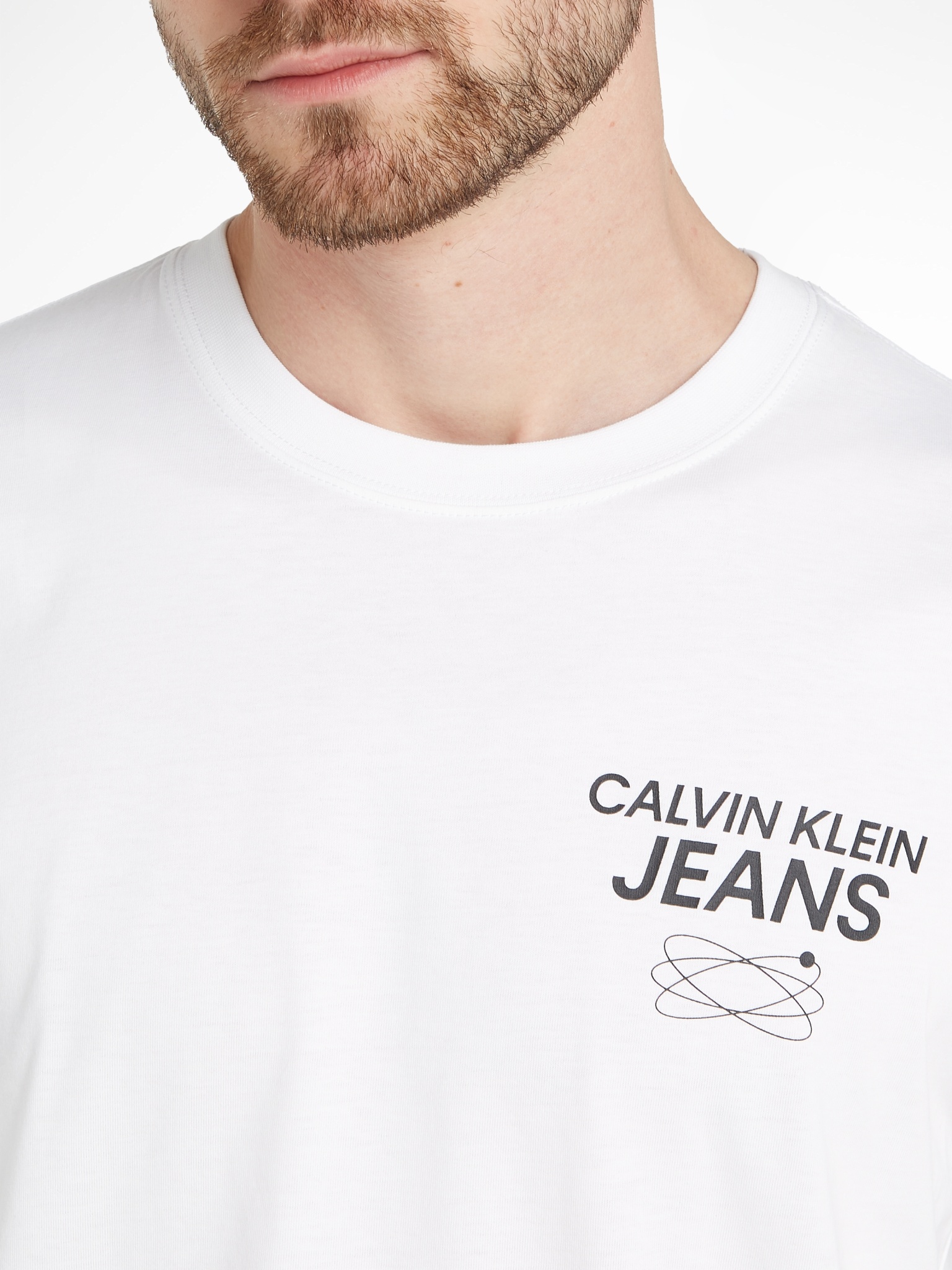 CALVIN KLEIN JEANS T-Shirt aus Baumwolle mit Logo am Rücken 10716438 kaufen  | WÖHRL