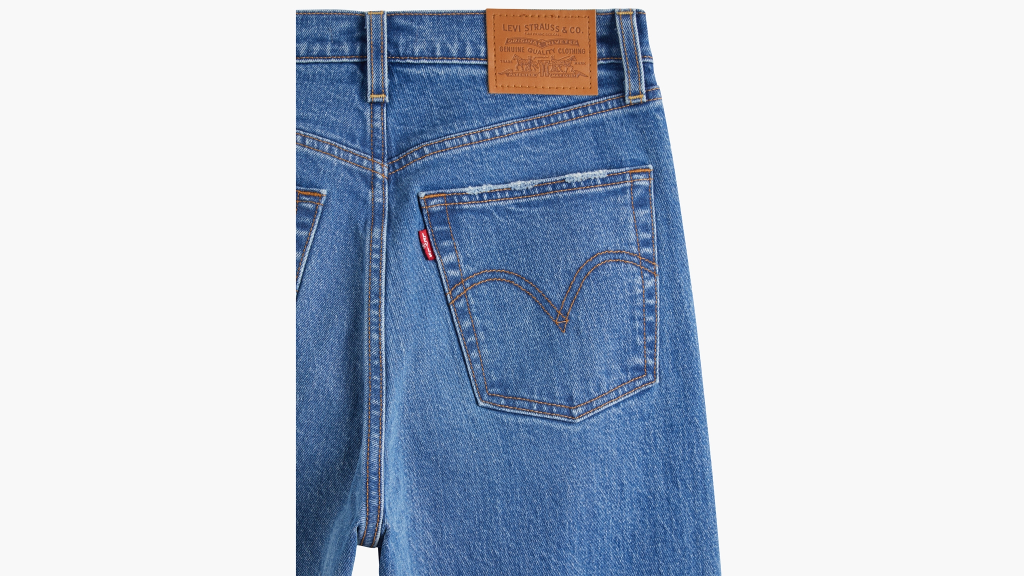 LEVI'S Ribcage Straight Ankle Jeans 10623534