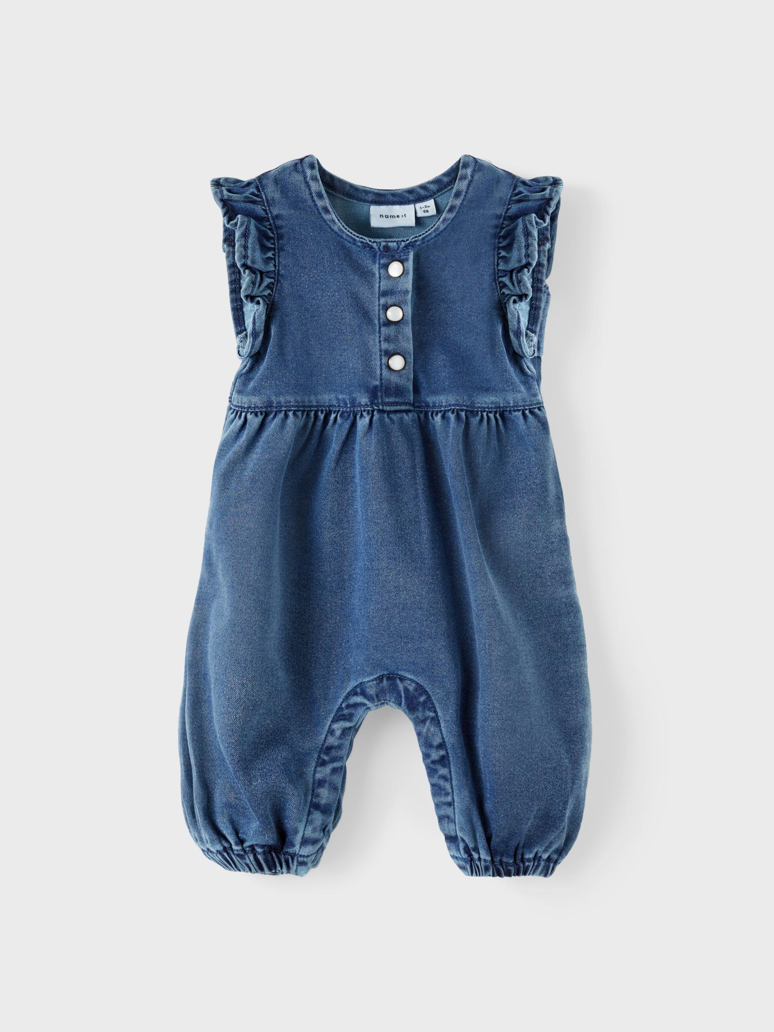 NAME IT Jeans Overall mit Rüschendetails 10664279