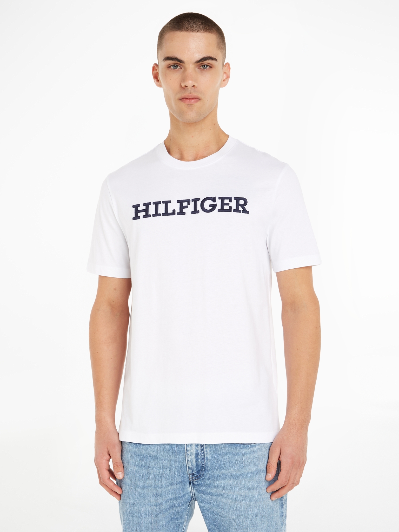 TOMMY HILFIGER Archive Fit T-Shirt mit Hilfiger-Monotype-Logo 10704357  kaufen | WÖHRL