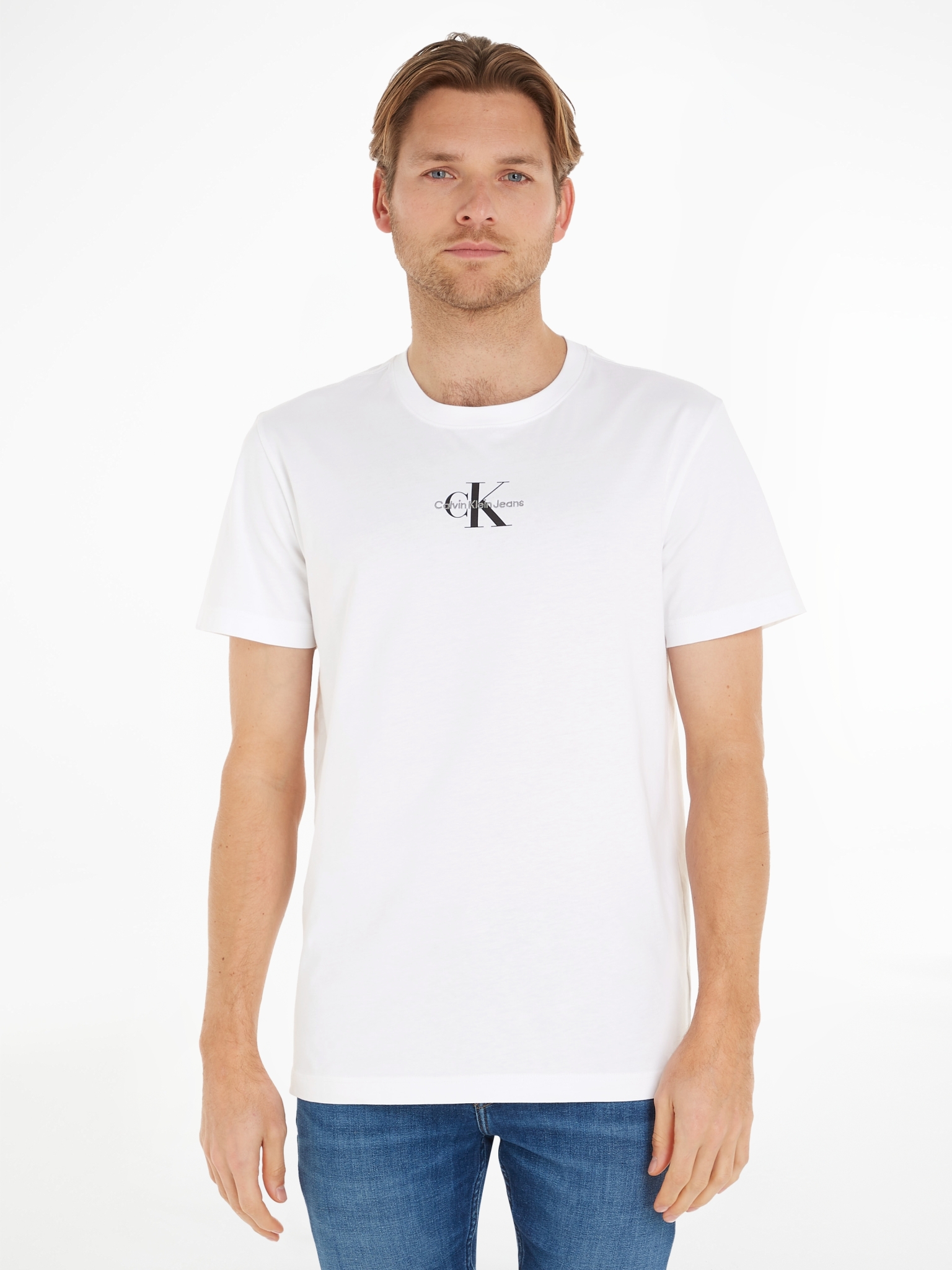 CALVIN KLEIN JEANS T-Shirt mit CK-Logo 10704269
