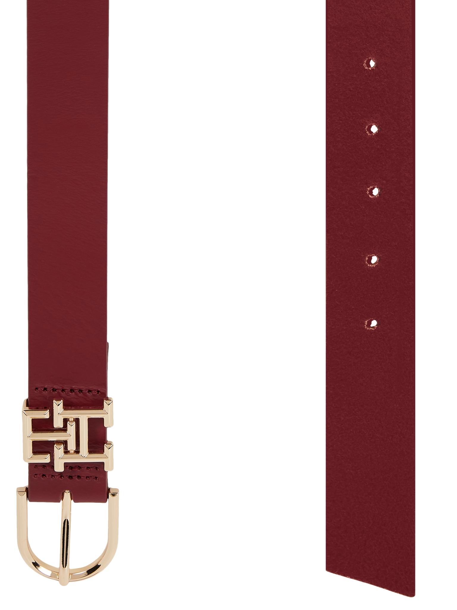 TOMMY HILFIGER Luxe Leather Gürtel mit Monogramm-Schlaufe 10705104 kaufen |  WÖHRL