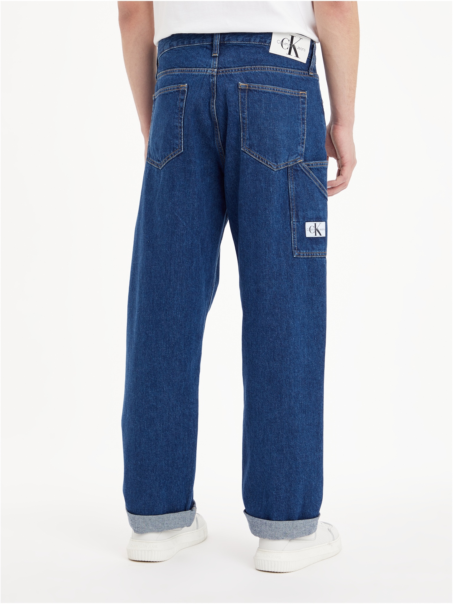 CALVIN KLEIN JEANS Straight-Utility-Jeans im Neunzigerjahre-Look 10662549