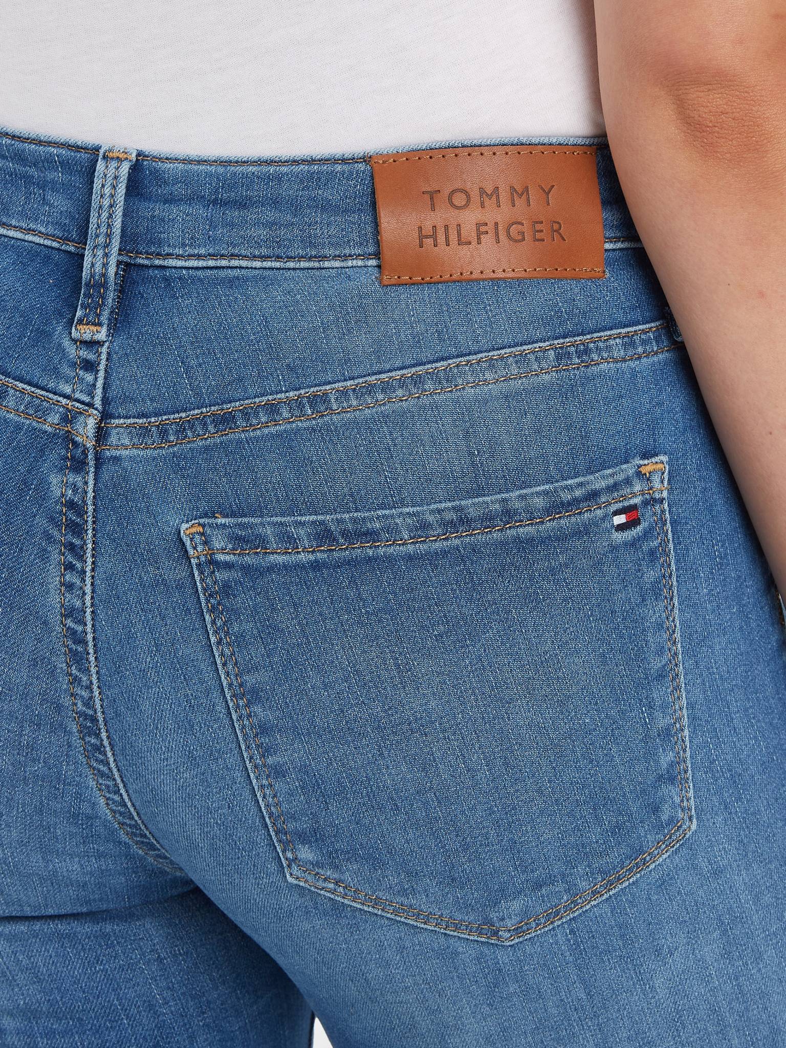 TOMMY HILFIGER TH Flex Como Skinny Jeans mit mittelhohem Bund und  Fade-Effekten 10669295 kaufen | WÖHRL