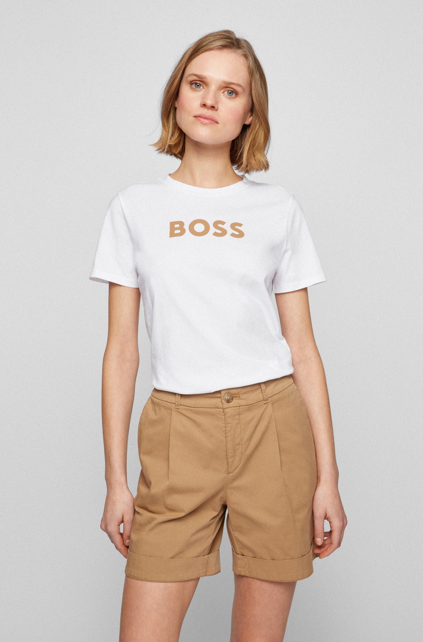BOSS T-Shirt mit Logo Print 10641694