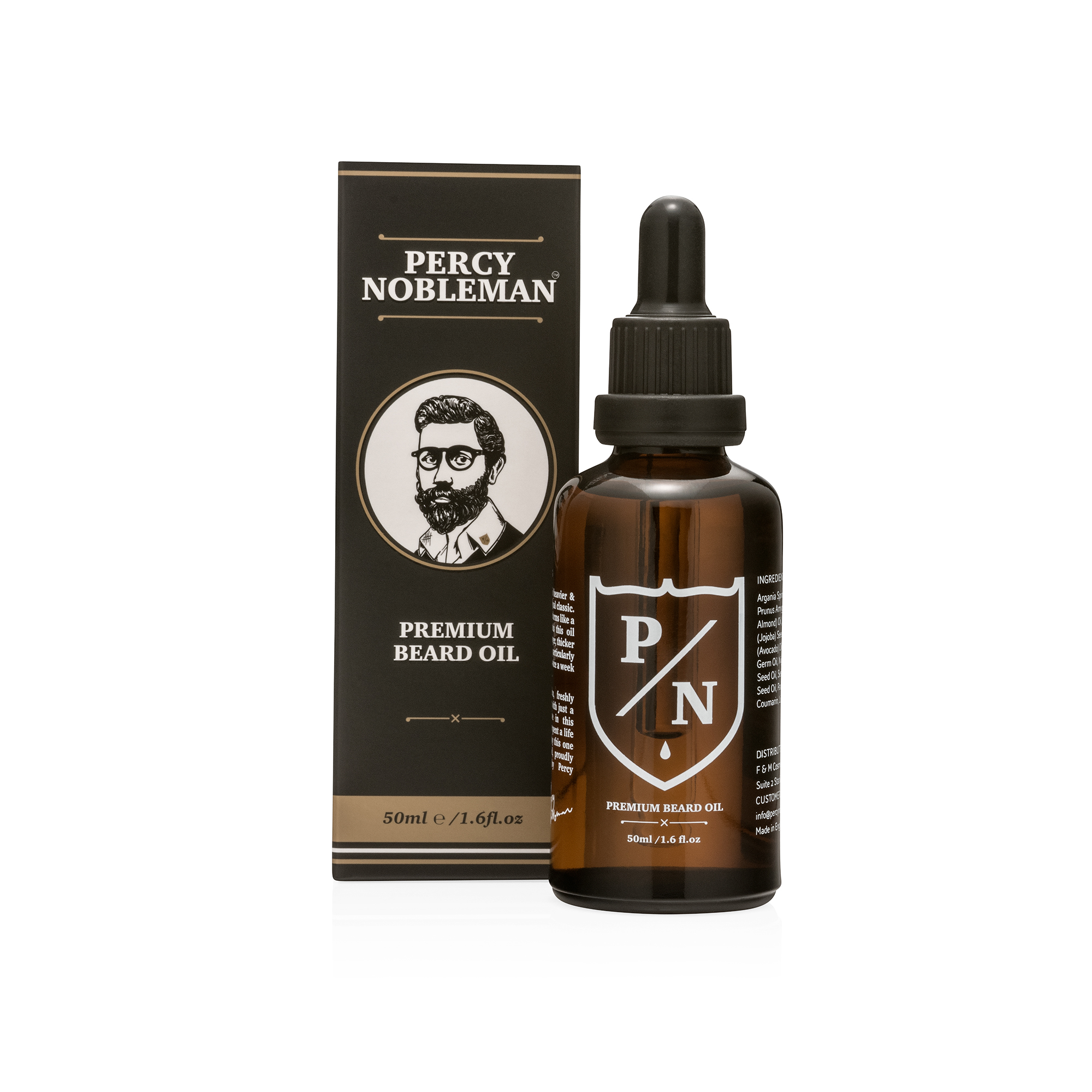 Percy Nobleman BEARD OIL SIGNATURE SCENTED