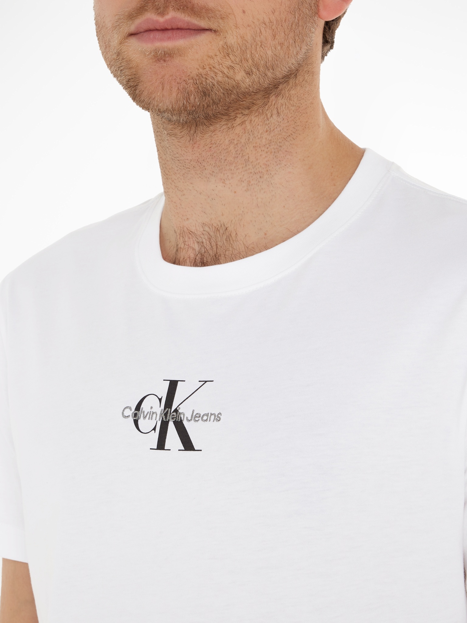 CALVIN KLEIN JEANS T-Shirt mit CK-Logo 10704269