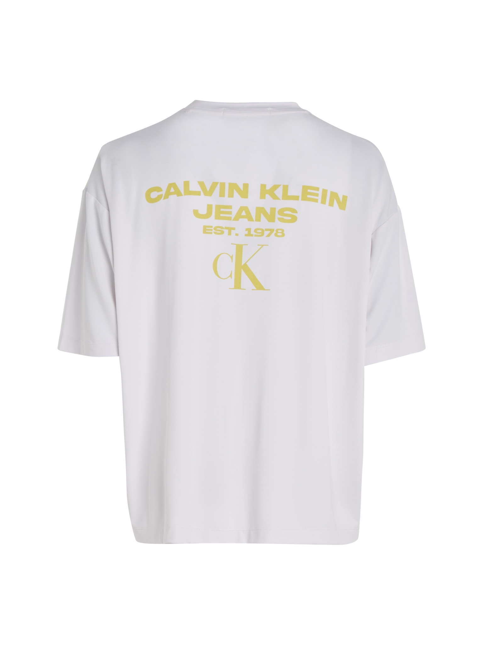 CALVIN KLEIN JEANS T-Shirt mit Print am Rücken 10704108