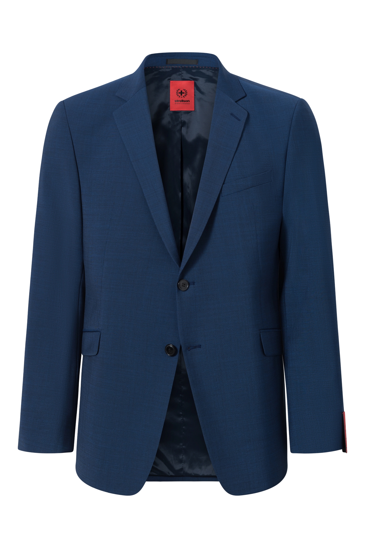 Strellson Herren Anzughose - Jogger Style Mit Wollmix