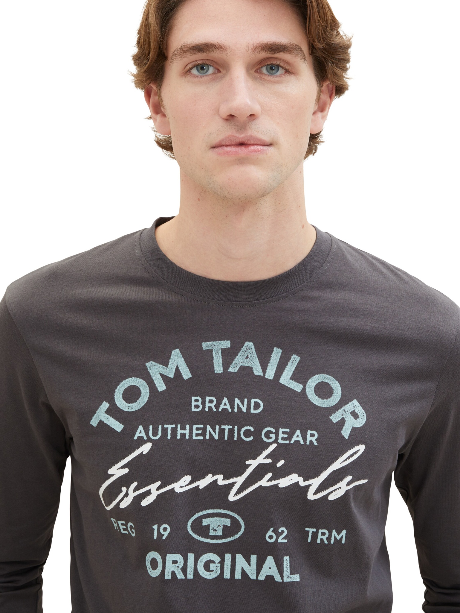 TOM TAILOR Langarmshirt mit Logo Print 10730274 kaufen | WÖHRL