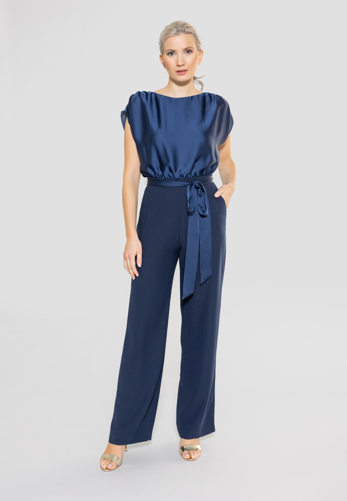 SWING DAY Jumpsuit aus Material-Mix 10679995