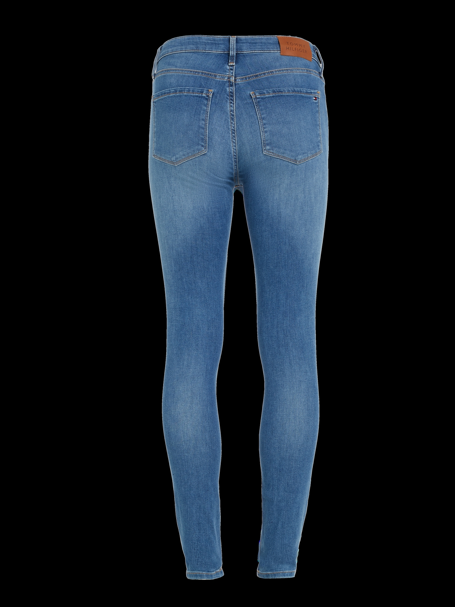 TOMMY HILFIGER TH Flex Como Skinny Jeans mit mittelhohem Bund und  Fade-Effekten 10669295 kaufen | WÖHRL