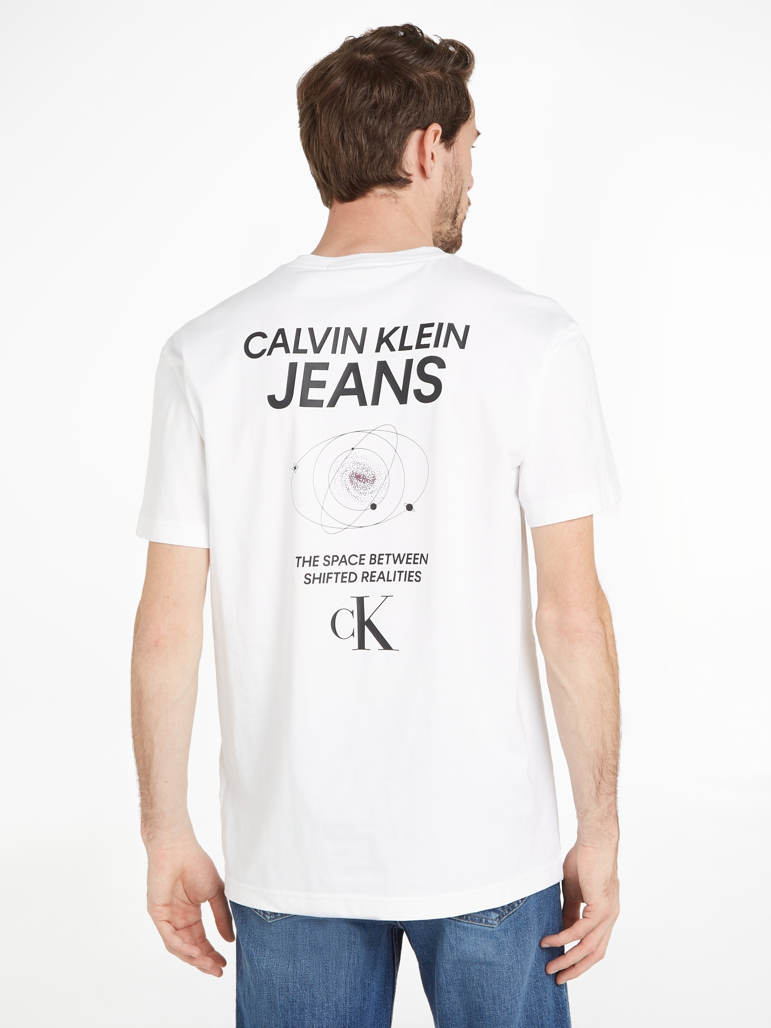 CALVIN KLEIN JEANS T-Shirt aus Baumwolle mit Logo am Rücken 10716438 kaufen  | WÖHRL